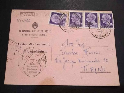 Avviso ricevimento italia - avviso,