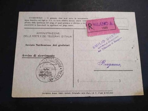 Avviso ricevimento - di,