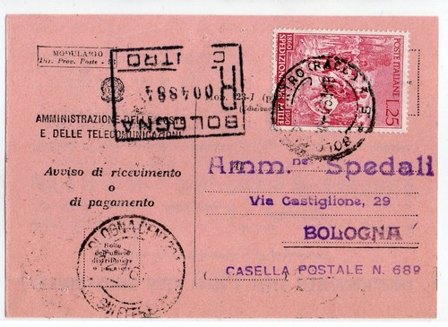 Repubblica 1961 spedizione - 1961,