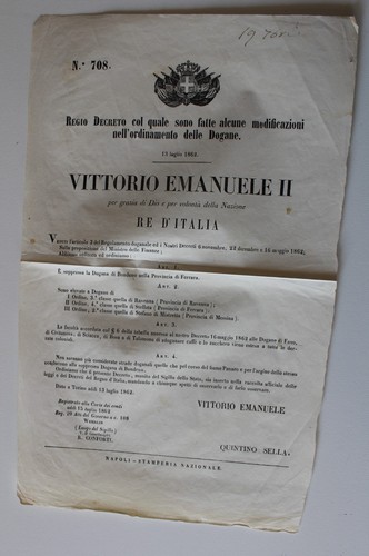 1867 avviso palermo - 1867,