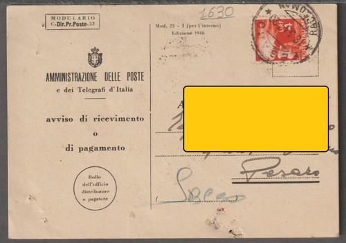 1630 storia postale - 1630,