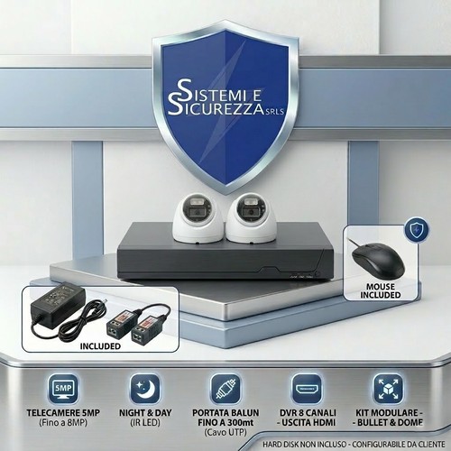Kit videosorveglianza canali - kit,