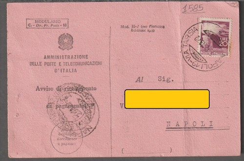 1585 storia postale - 1585,