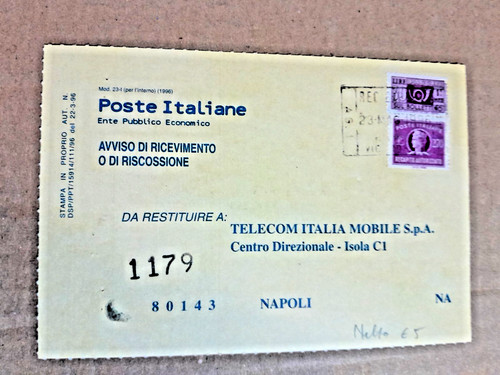 1996 pacchi postali misto - 1996,