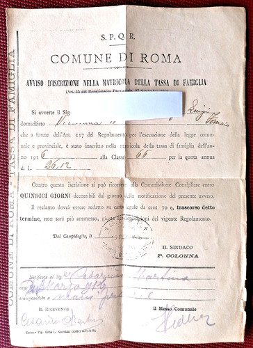 1916 avviso iscrizione - avviso, di