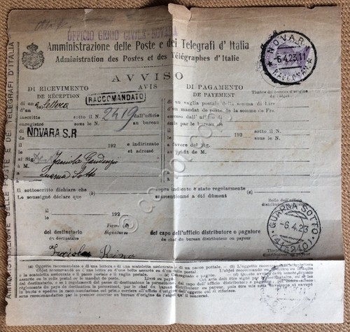 Italia regno 1923 - italia,