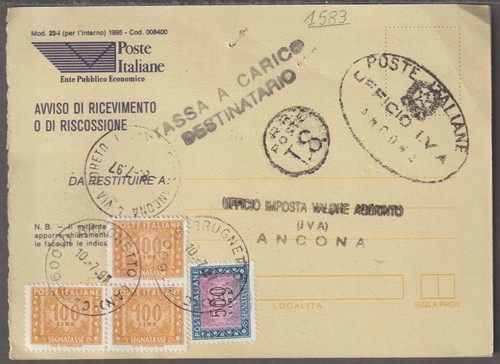 1583 storia postale - ,
